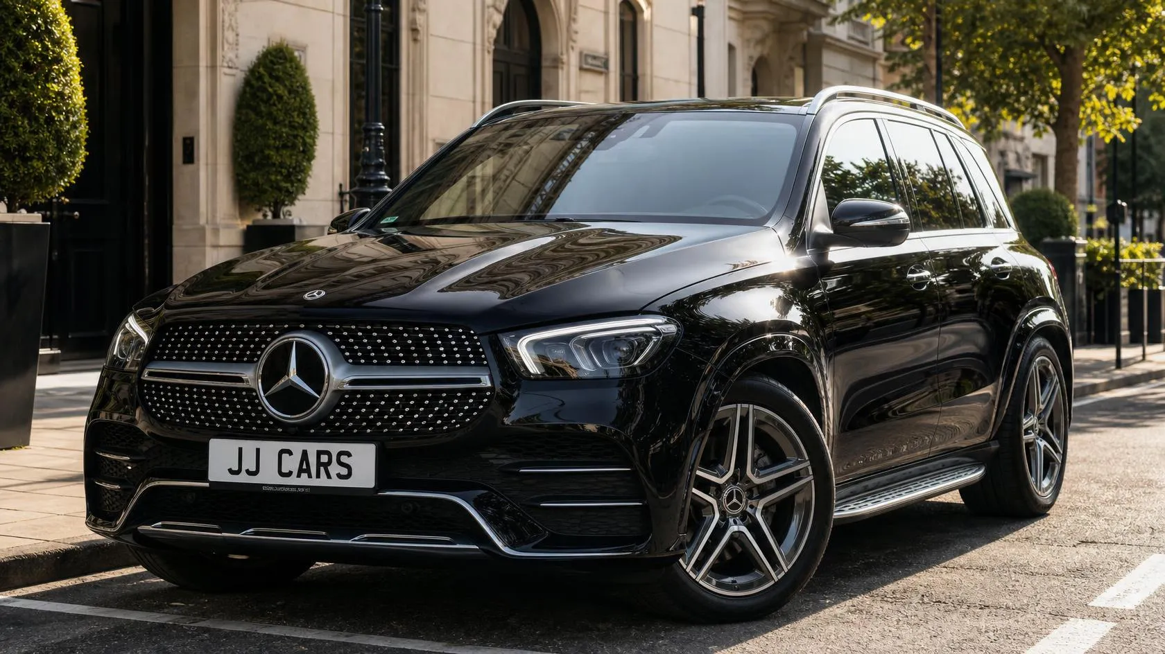 Mercedes GLE SUV for luxury chauffeur hire in Melbourne