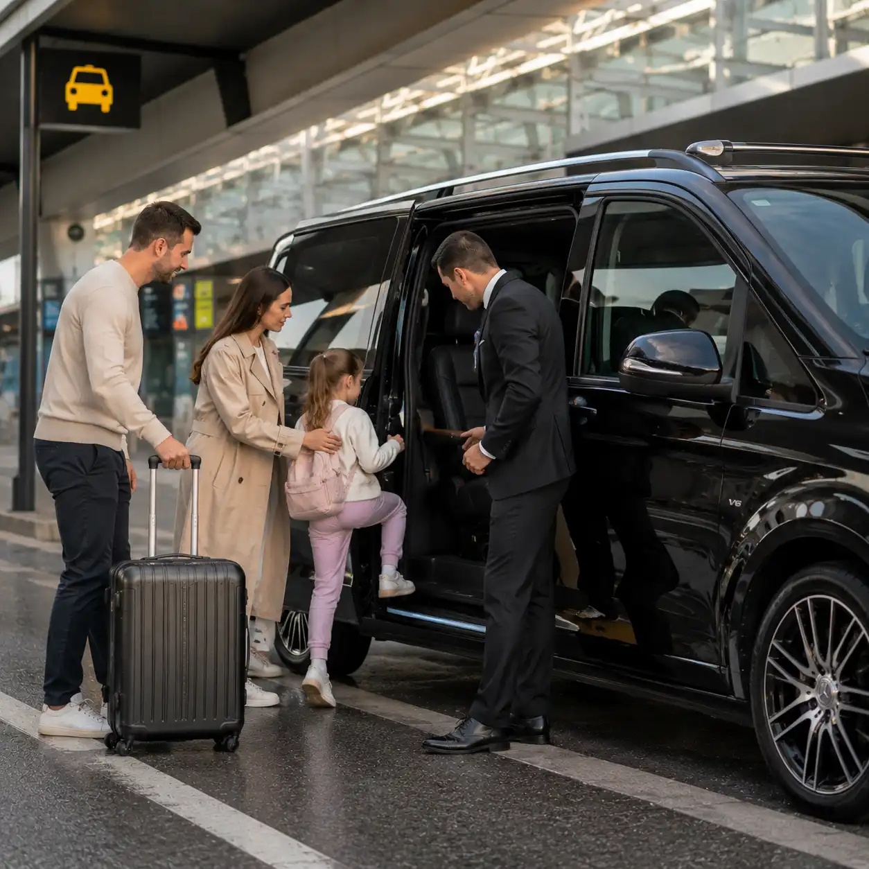 Mercedes V-Class for family and group transfers