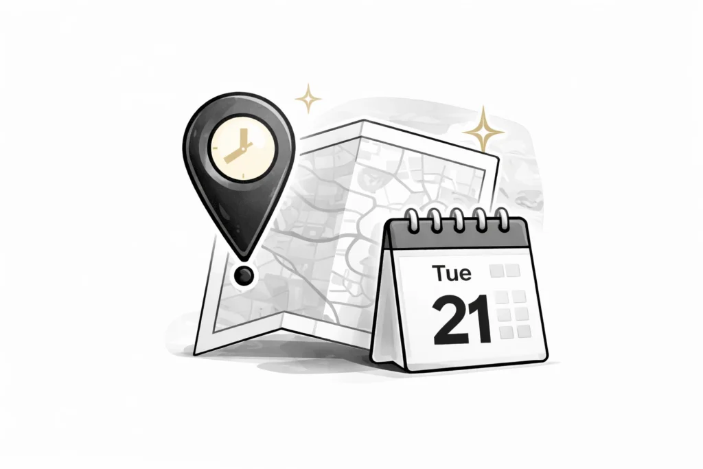 Enter trip details for Melbourne airport transfer including pickup location date and time