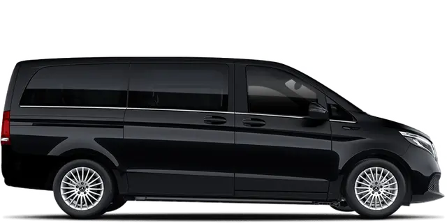 Mercedes V Class chauffeur van in Melbourne for group and family airport transfers