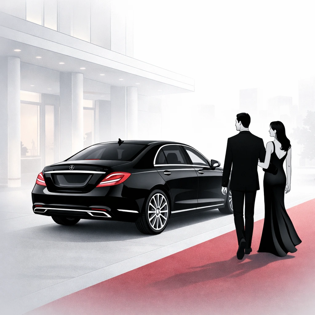 Premium event chauffeur service Melbourne